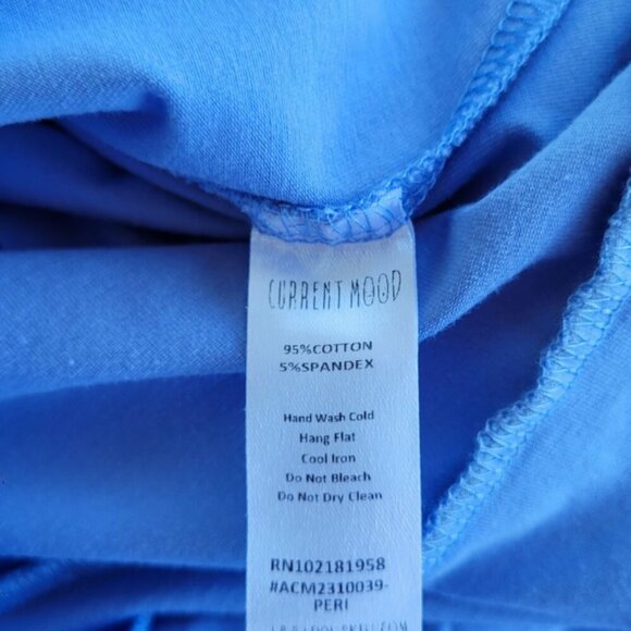 Dolls Kill Current Mood Fairy Periwinkle Handkerchief Mini Dress Size L - Picture 6 of 10